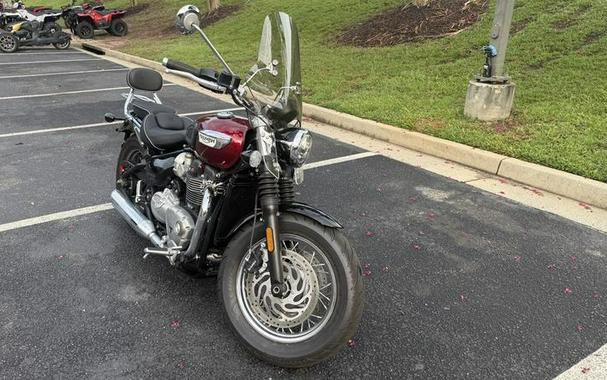 2023 Triumph Bonneville Speedmaster Cordovan Red