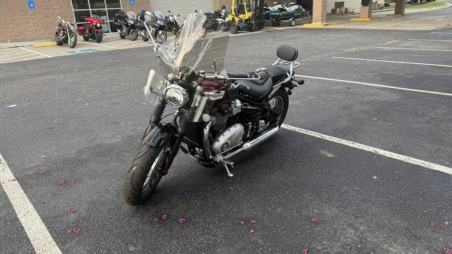 2023 Triumph Bonneville Speedmaster Cordovan Red