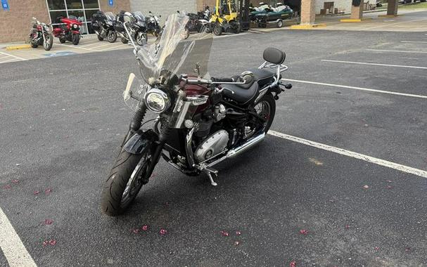 2023 Triumph Bonneville Speedmaster Cordovan Red