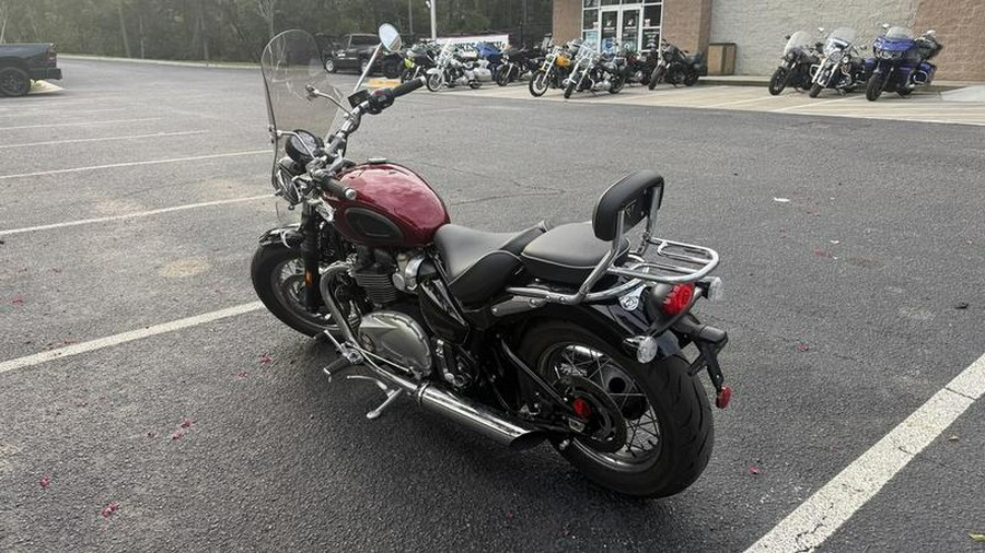 2023 Triumph Bonneville Speedmaster Cordovan Red