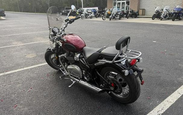 2023 Triumph Bonneville Speedmaster Cordovan Red