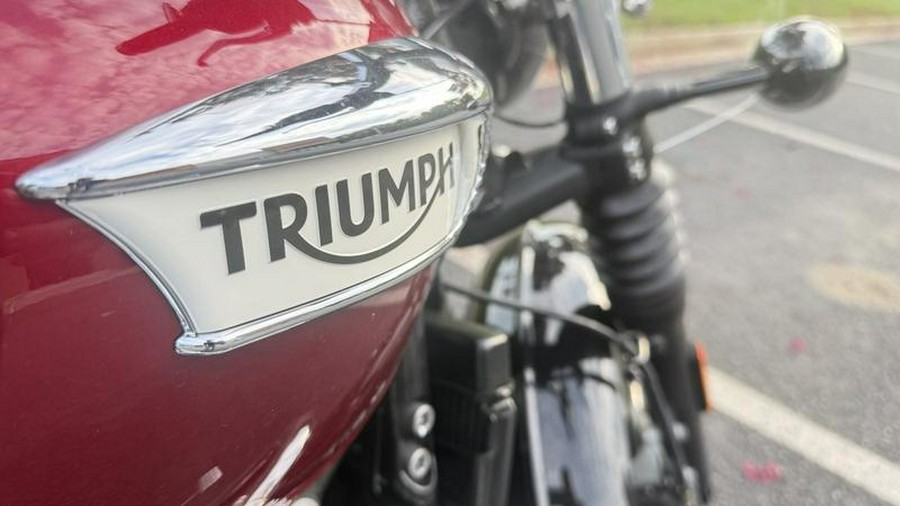 2023 Triumph Bonneville Speedmaster Cordovan Red