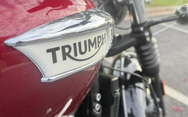 2023 Triumph Bonneville Speedmaster Cordovan Red