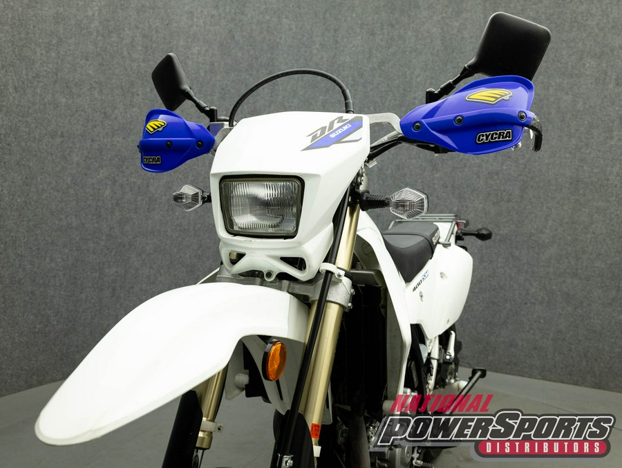 2021 SUZUKI DRZ400SM 400