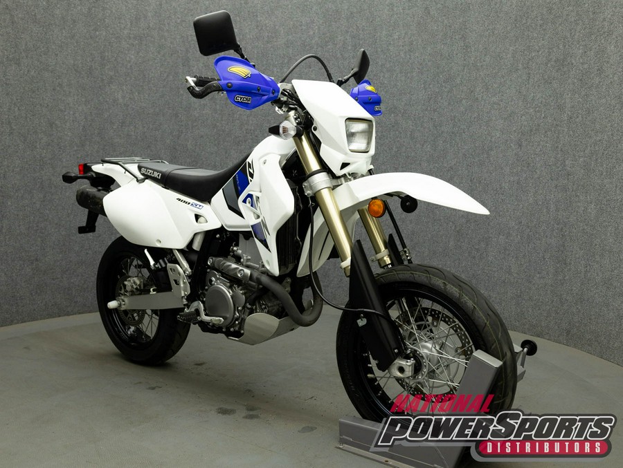 2021 SUZUKI DRZ400SM 400