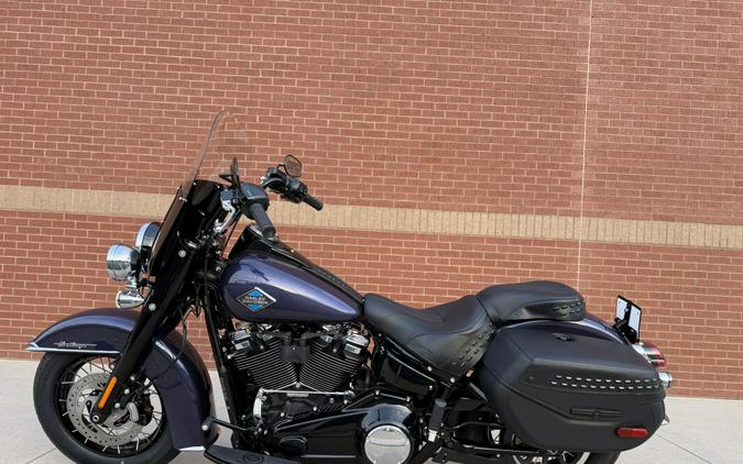 2026 Harley-Davidson® Heritage Classic Purple Abyss Black Laced Wheels