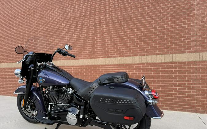 2026 Harley-Davidson® Heritage Classic Purple Abyss Black Laced Wheels