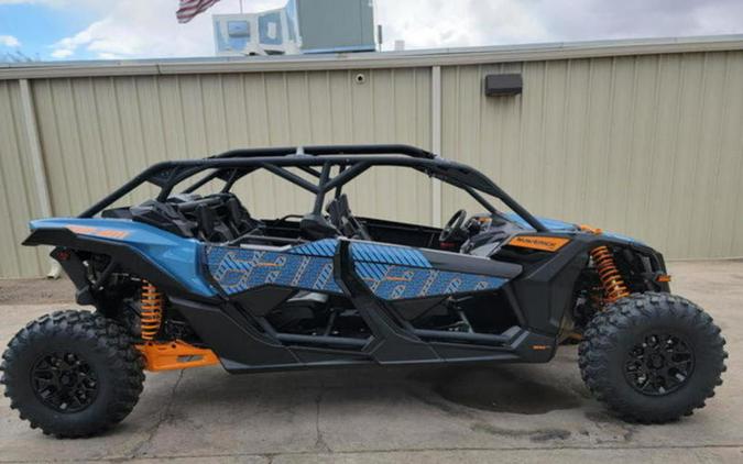 2026 Can-Am® Maverick X3 MAX DS Turbo Scandi Blue & Orange Crush