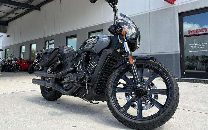 2023 Indian Motorcycle SCOUT ROGUE ABS STEALTH GRAY 49ST Base