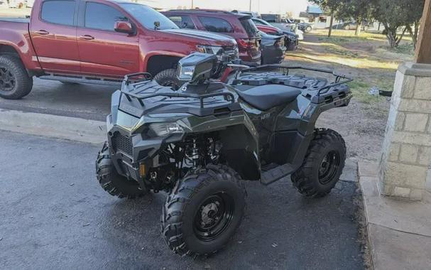 New 2024 POLARIS SPORTSMAN 450 HO EPS SAGE GREEN