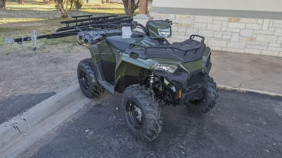 New 2024 POLARIS SPORTSMAN 450 HO EPS SAGE GREEN