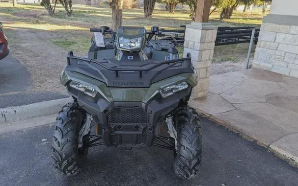 New 2024 POLARIS SPORTSMAN 450 HO EPS SAGE GREEN