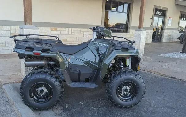 New 2024 POLARIS SPORTSMAN 450 HO EPS SAGE GREEN