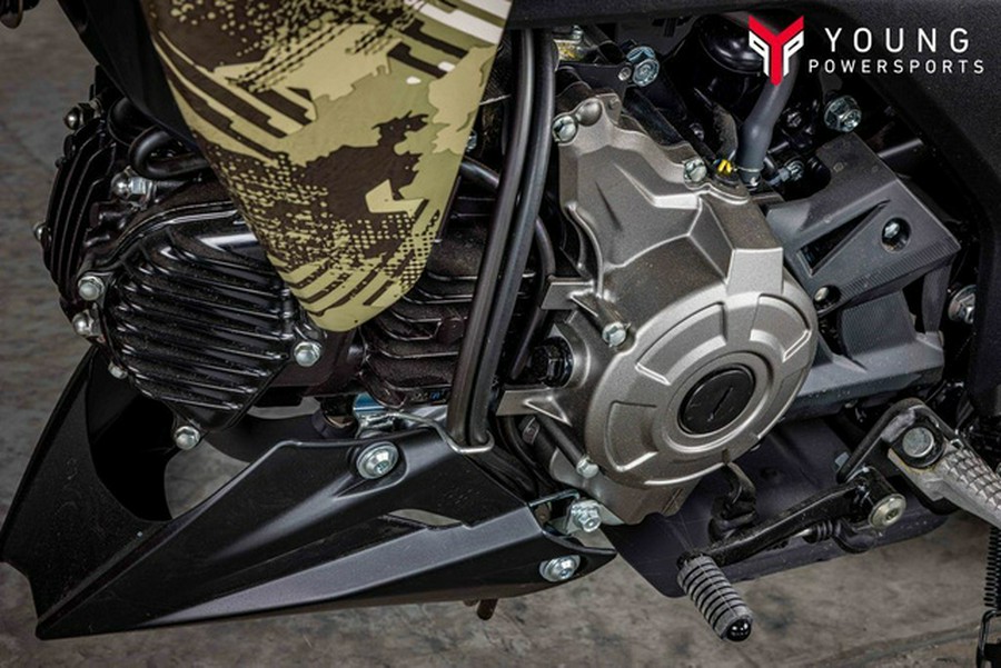 2025 Kawasaki Z125 PRO Cypher Camo Beige