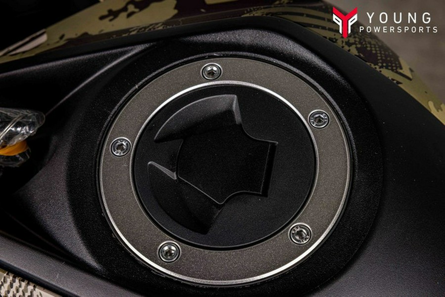 2025 Kawasaki Z125 PRO Cypher Camo Beige