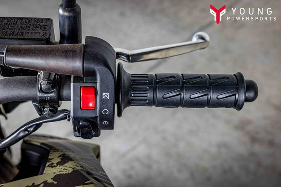 2025 Kawasaki Z125 PRO Cypher Camo Beige