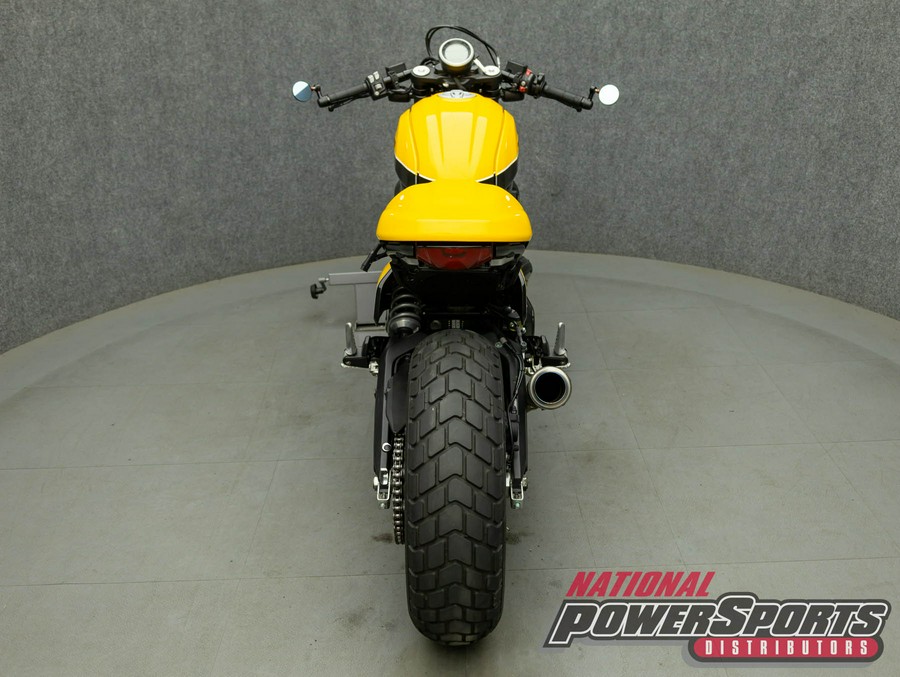 2019 DUCATI SCRAMBLER FULL THROTTLE 800 W/ABS