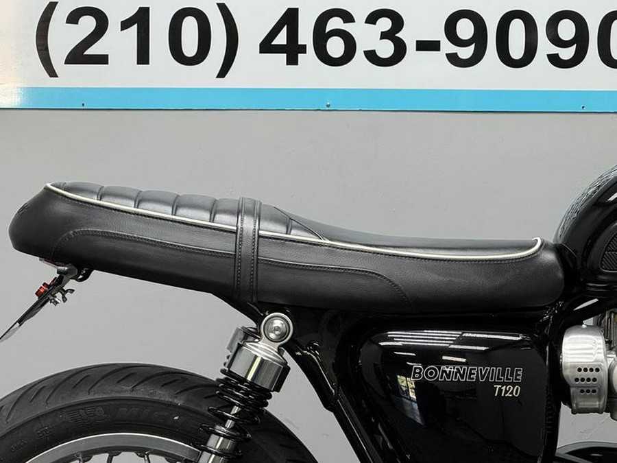 2023 Triumph Bonneville T120 Jet Black