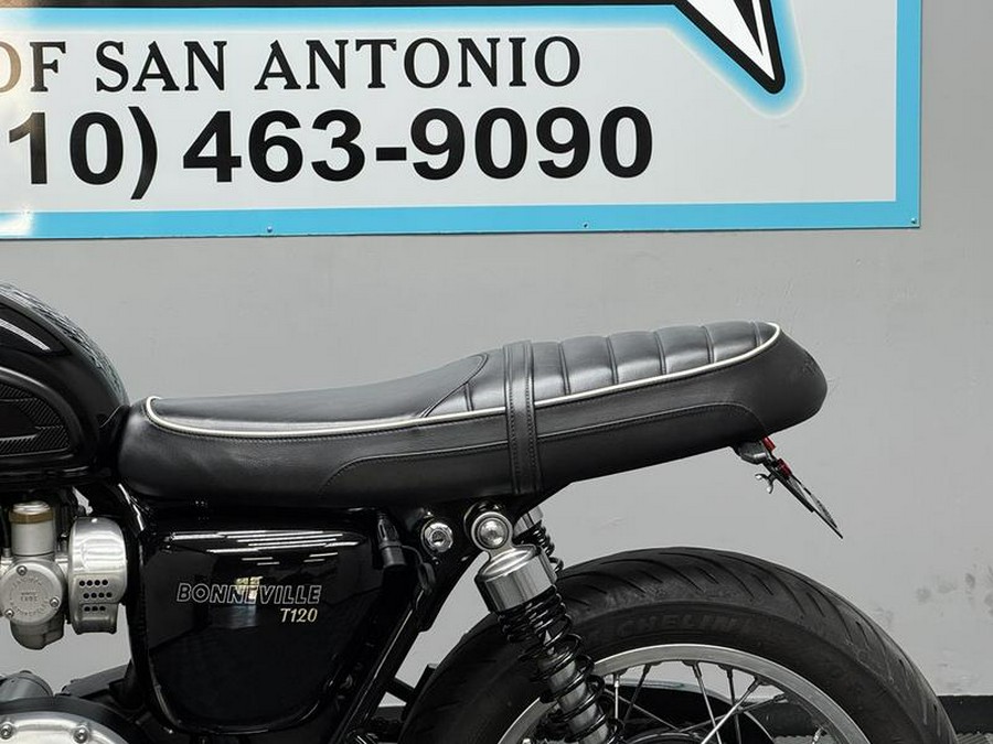 2023 Triumph Bonneville T120 Jet Black