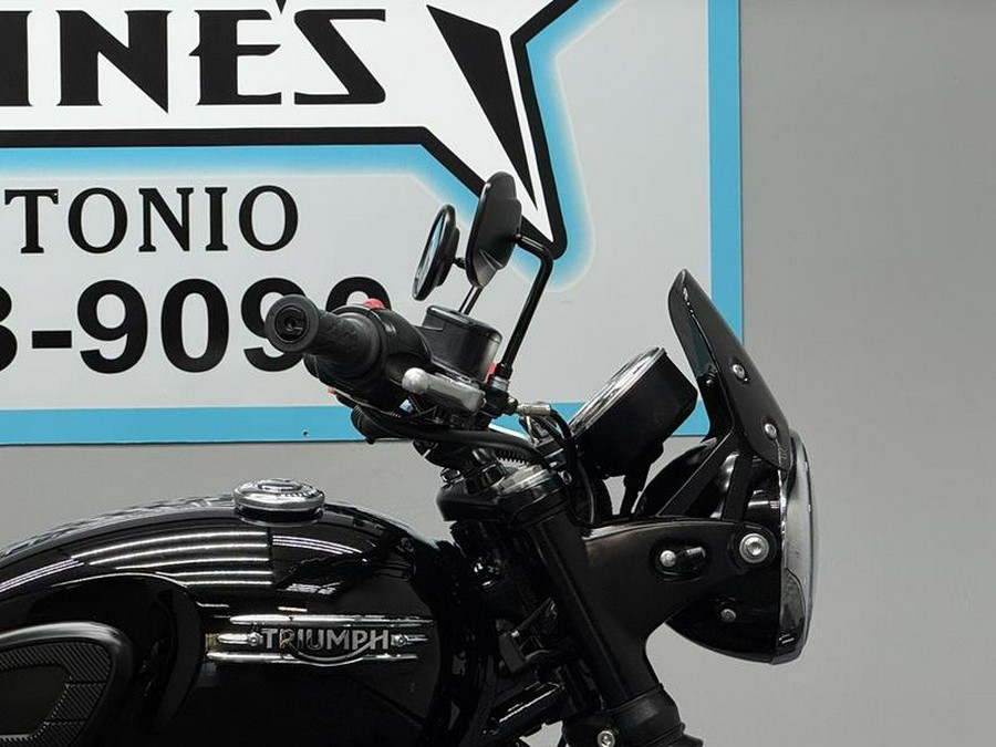 2023 Triumph Bonneville T120 Jet Black