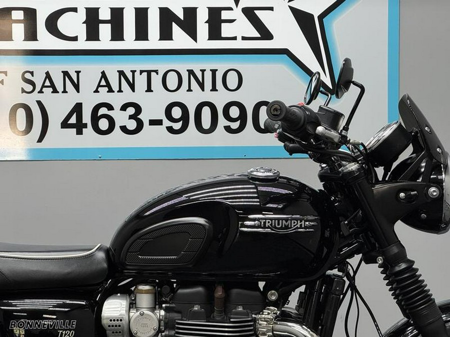 2023 Triumph Bonneville T120 Jet Black
