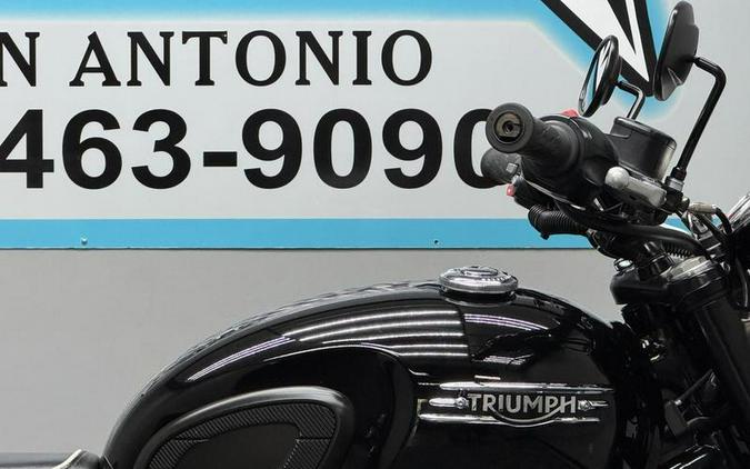 2023 Triumph Bonneville T120 Jet Black