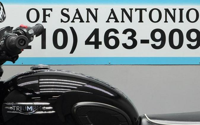 2023 Triumph Bonneville T120 Jet Black