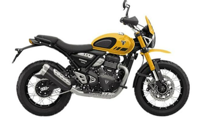 2026 Triumph Scrambler 400 XC Racing Yellow XC