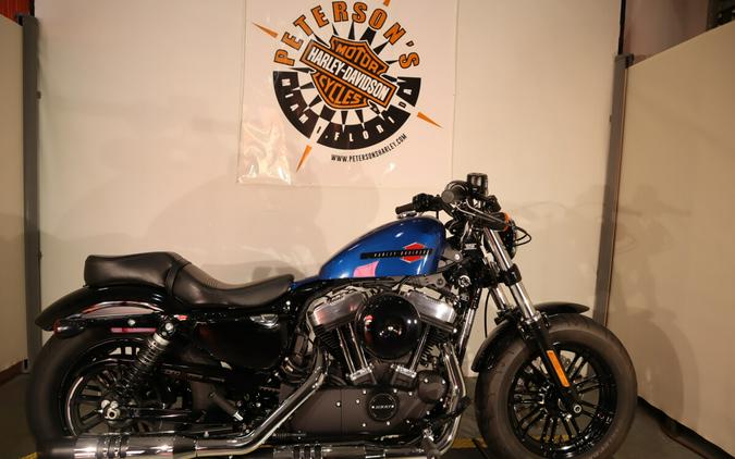 2022 Harley-Davidson Forty-Eight Reef Blue