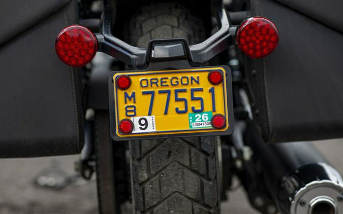 2025 Indian Super Scout Black Metallic