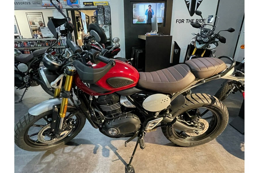 2024 Triumph Scrambler 400 X