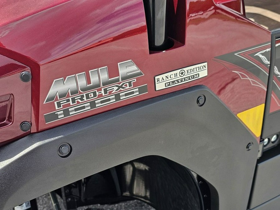 2026 Kawasaki Mule PRO-FXT 1000 Platinum Ranch Edition