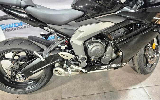 2026 Triumph Daytona 660 Sapphire Black