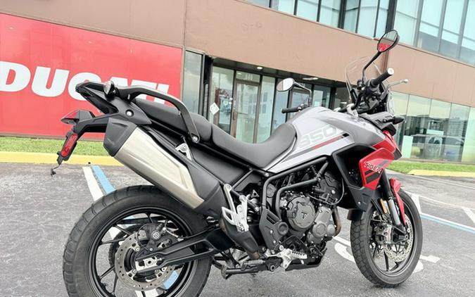 2022 Triumph Tiger 850 Sport Graphite Diablo Red