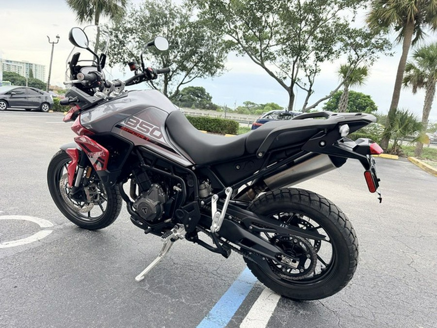 2022 Triumph Tiger 850 Sport Graphite Diablo Red