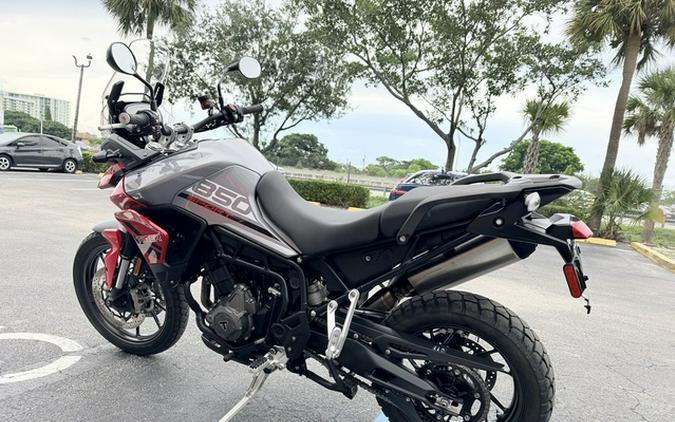 2022 Triumph Tiger 850 Sport Graphite Diablo Red