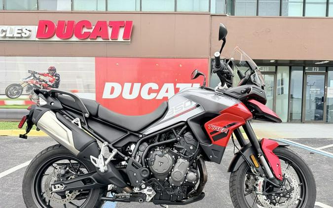 2022 Triumph Tiger 850 Sport Graphite Diablo Red