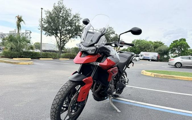 2022 Triumph Tiger 850 Sport Graphite Diablo Red