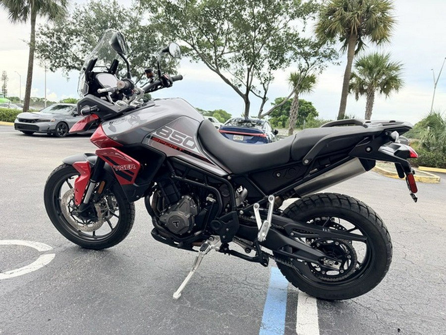 2022 Triumph Tiger 850 Sport Graphite Diablo Red