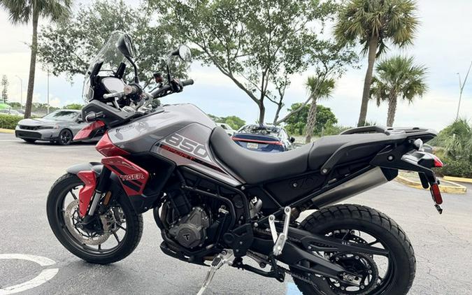 2022 Triumph Tiger 850 Sport Graphite Diablo Red