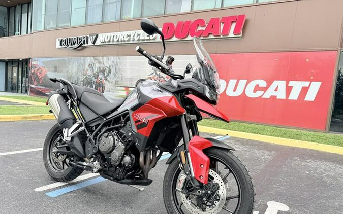 2022 Triumph Tiger 850 Sport Graphite Diablo Red