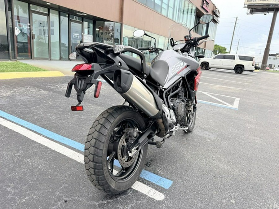 2022 Triumph Tiger 850 Sport Graphite Diablo Red