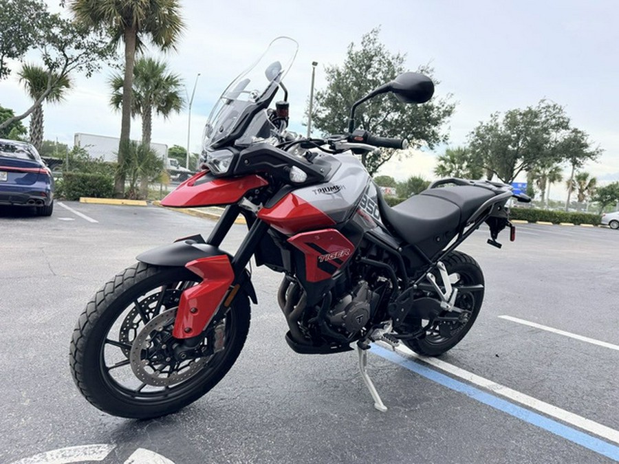 2022 Triumph Tiger 850 Sport Graphite Diablo Red