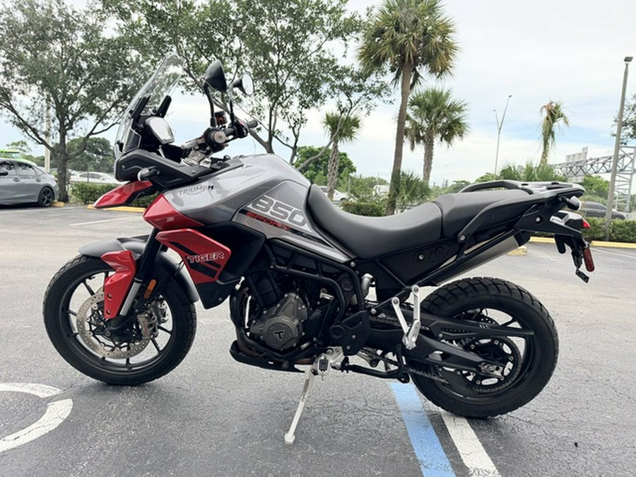 2022 Triumph Tiger 850 Sport Graphite Diablo Red