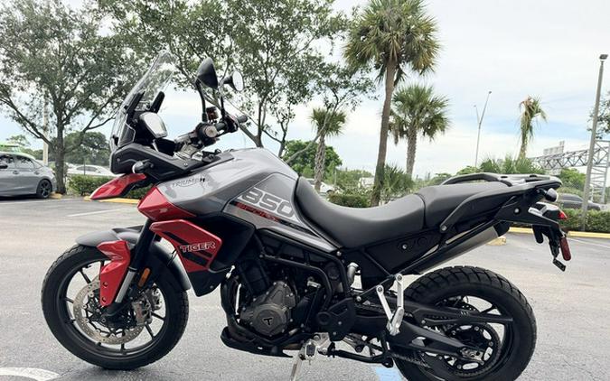2022 Triumph Tiger 850 Sport Graphite Diablo Red