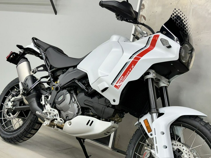 2023 Ducati DesertX Star White Silk