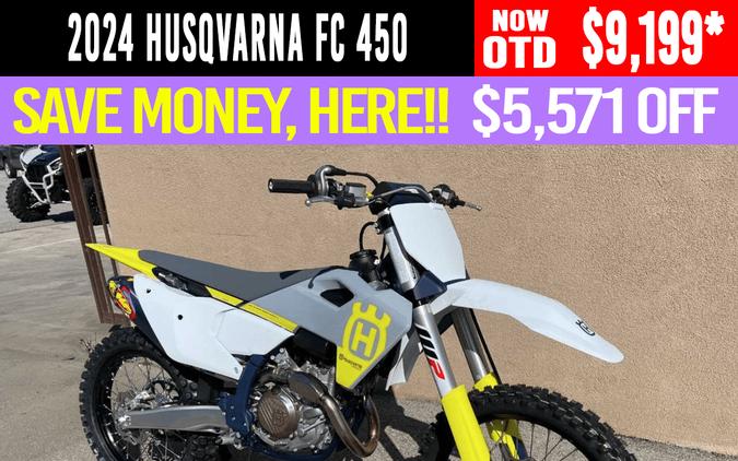 2024 Husqvarna FC 450