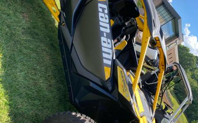 2024 Can-Am® Maverick R X RS with Smart-Shox Carbon Black & Neo Yellow