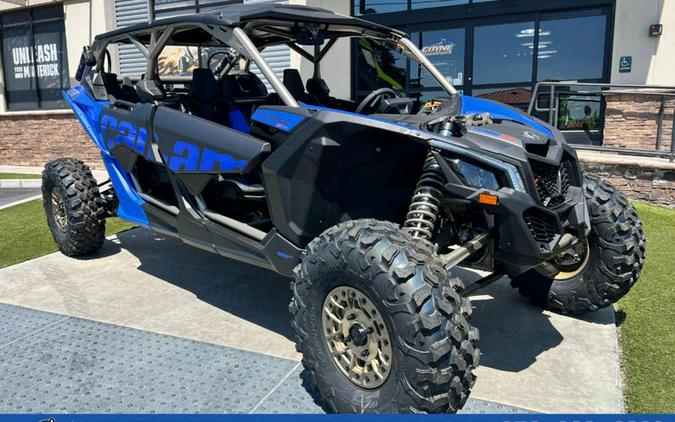 2024 Can-Am® Maverick X3 MAX X rs Turbo RR with Smart-Shox Dazzling Blue & Carbon Black