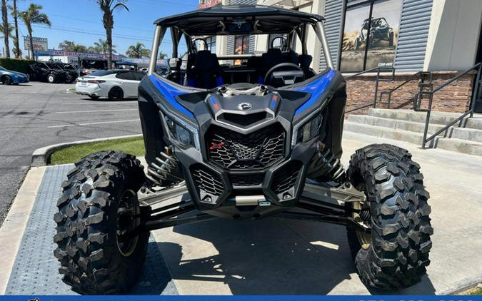 2024 Can-Am® Maverick X3 MAX X rs Turbo RR with Smart-Shox Dazzling Blue & Carbon Black